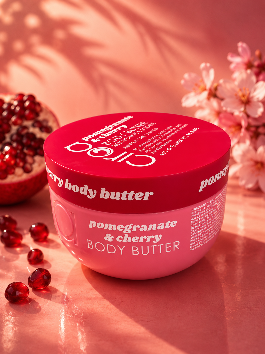 Ciroa Pomegranate & Cherry Body Butter - 450g