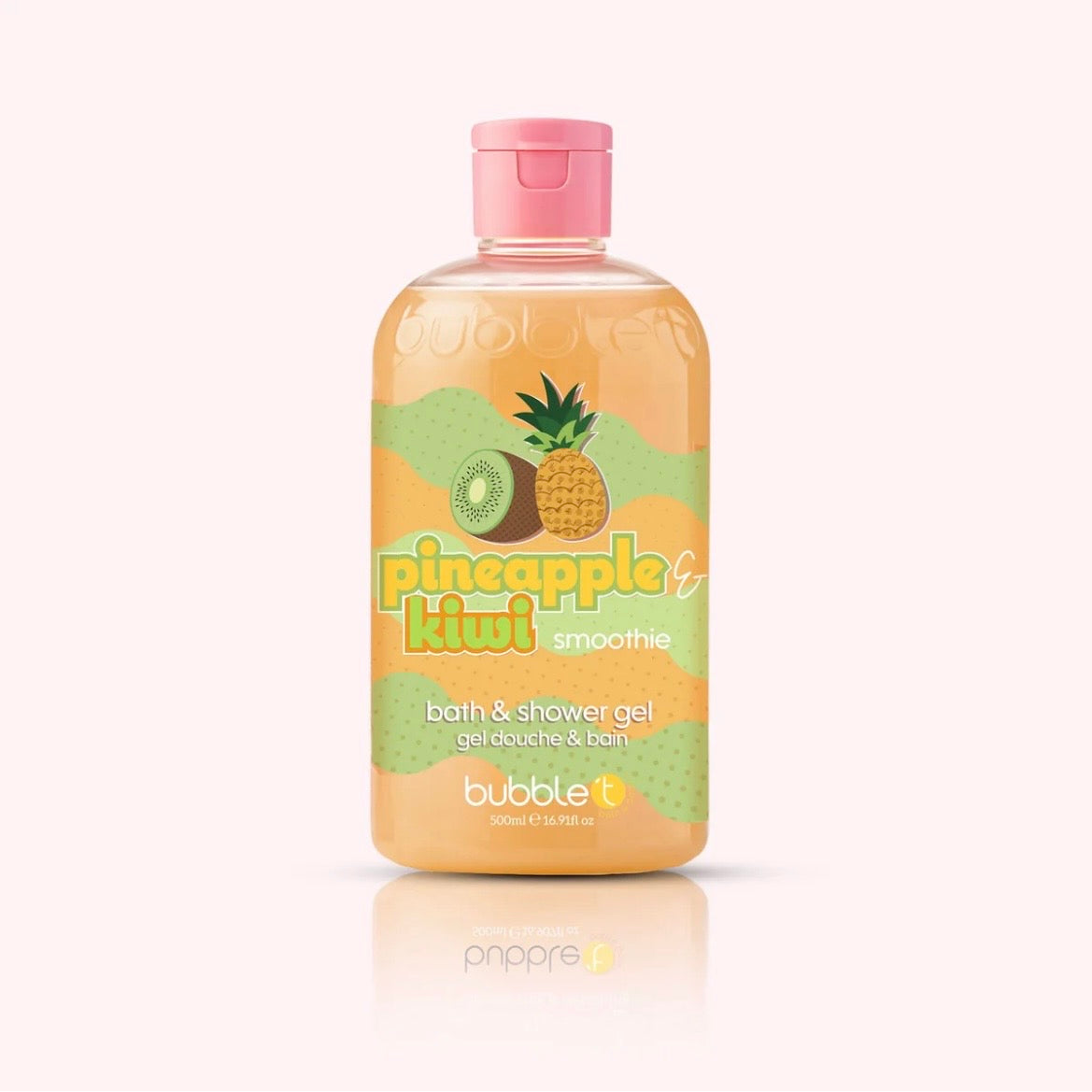 Bubble T Pineapple & Kiwi Smoothie Body Wash - 500ml