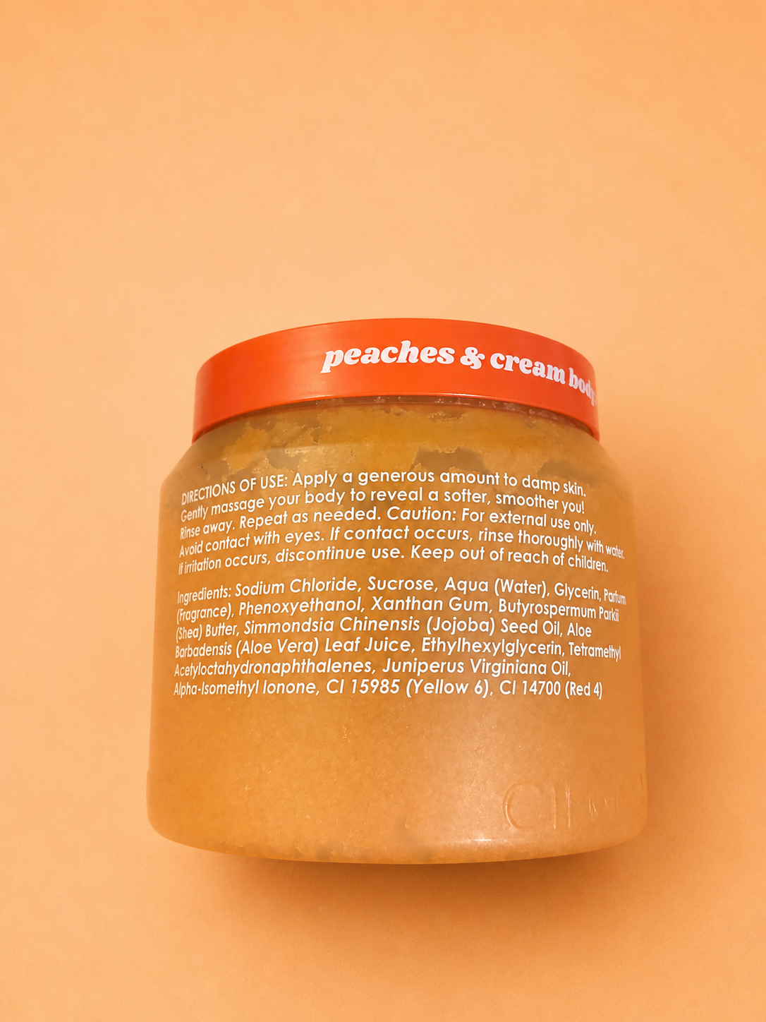 Ciroa Peaches & Cream Body Scrub- 600g