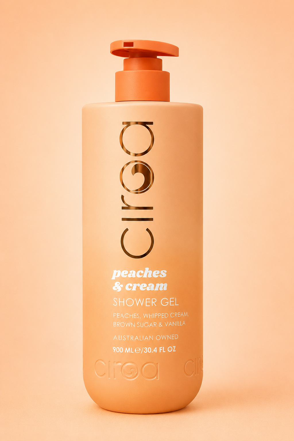 Ciroa Peaches & Cream Shower Gel - 900ml