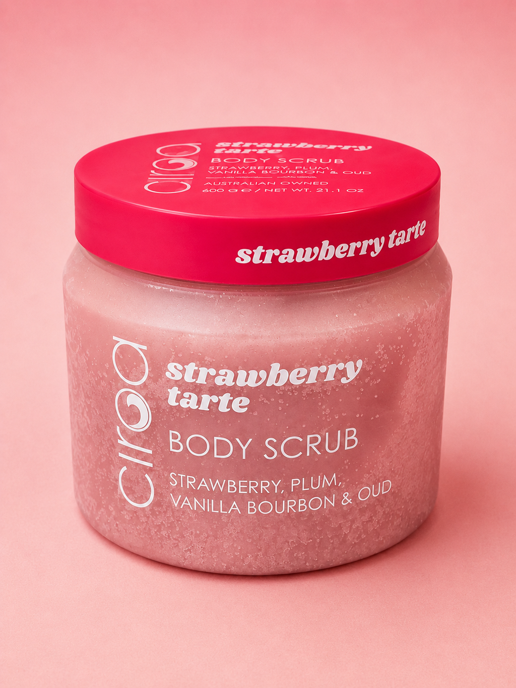 Ciroa Strawberry Tarte Body Scrub- 600g