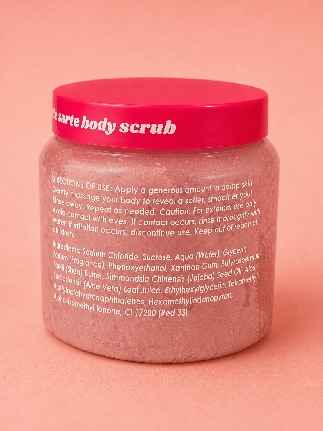 Ciroa Strawberry Tarte Body Scrub- 600g