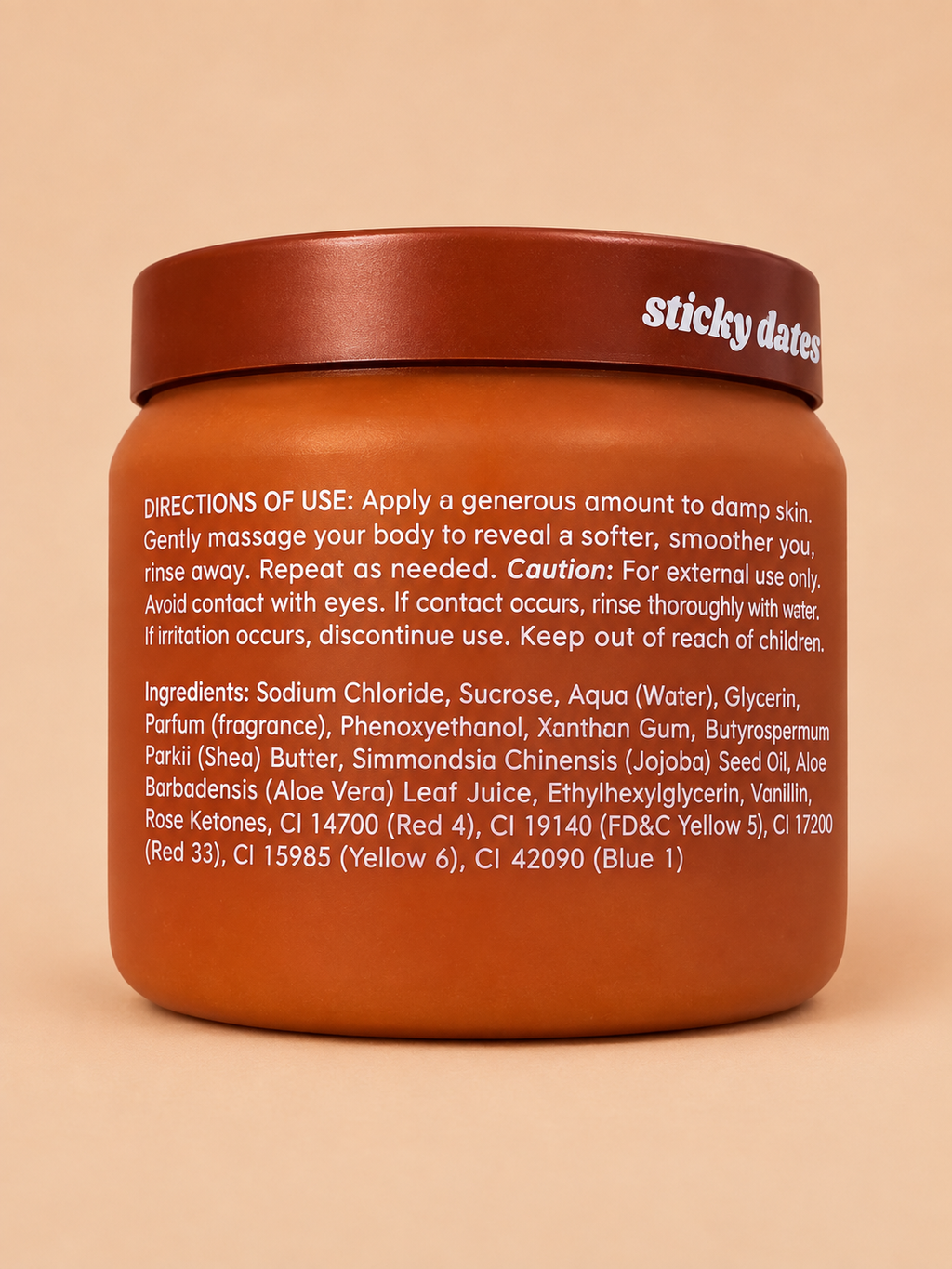 Ciroa Sticky Dates Body Scrub- 600g