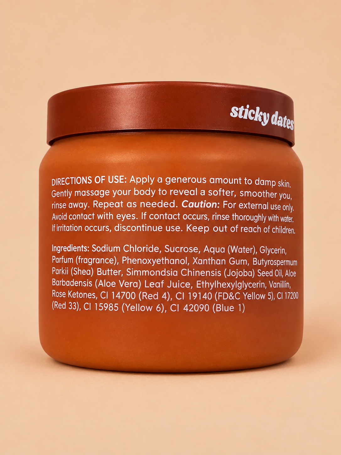 Ciroa Sticky Dates Body Scrub- 600g