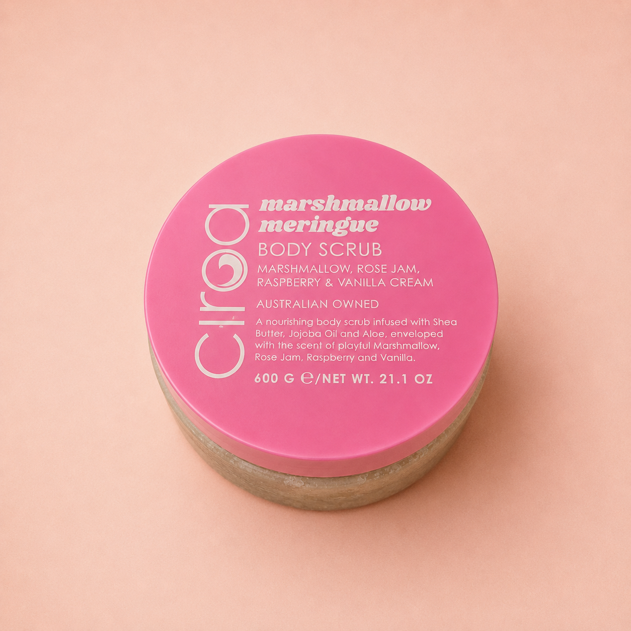 Ciroa Marshmallow Meringue Body Scrub- 600g