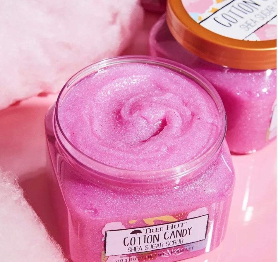 Tree Hut Cotton Candy Shea Sugar Scrub 510g