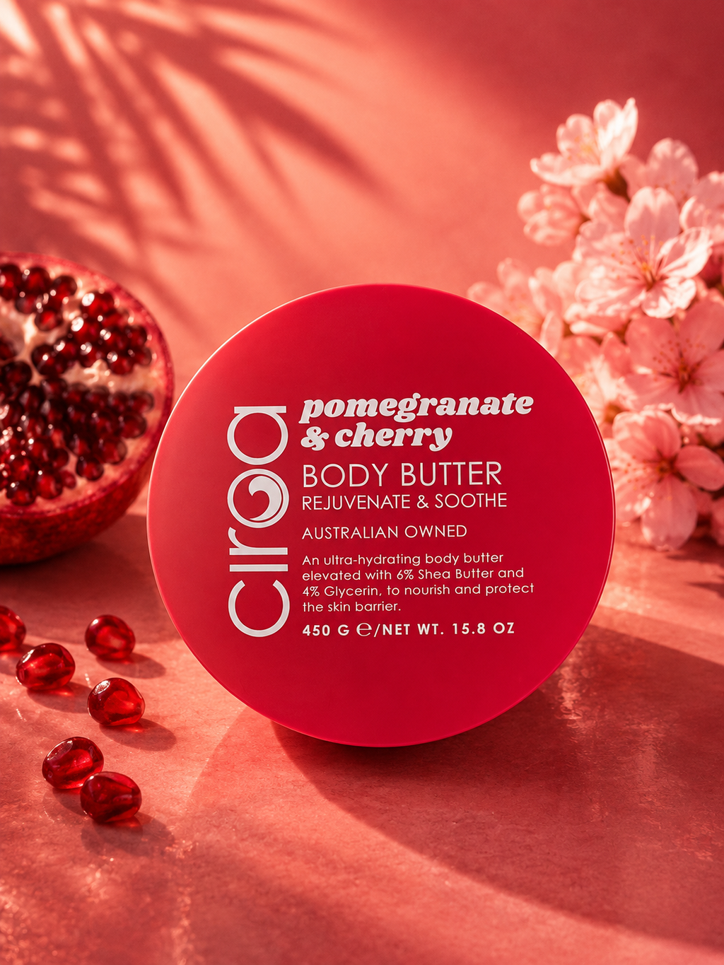 Ciroa Pomegranate & Cherry Body Butter - 450g