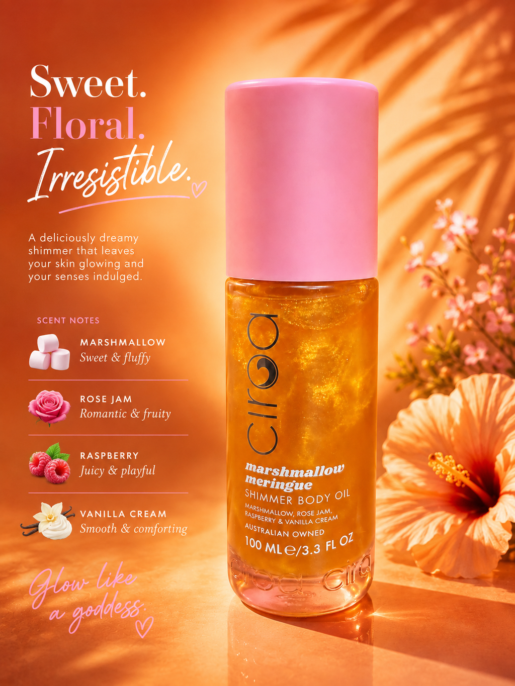 Ciroa Marshmallow Meringue Body Oil - 100ml